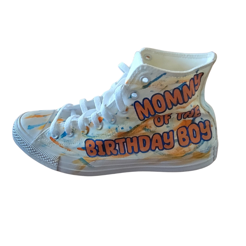 Converse All-Star High Tops – Mommy of the Birthday Boy